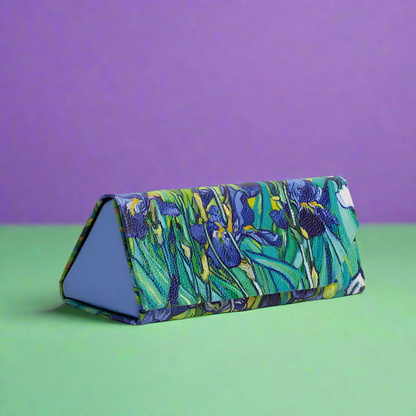Monarque Eyeglass Case- Van Gogh Collection Irises