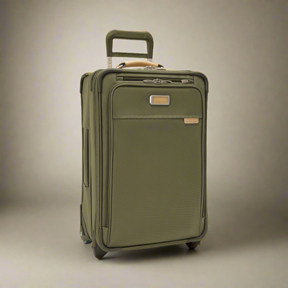 Briggs & Riley Baseline 22” Essential Softside 2-Wheel Carry-On with Suiter (Free Monogram)- BLU122CX