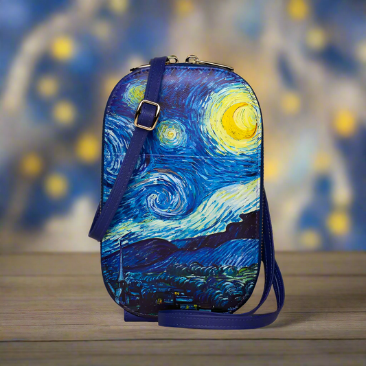 Monarque Crossbody Van Gogh Starry Night Crossbody