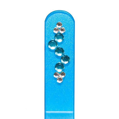 Glass Nail File - Size Medium- Rhinestone Collection- $12