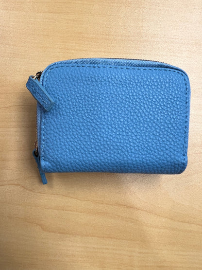 Julia Buxton RFID Vegan Leather Wizard Wallet Atlantic