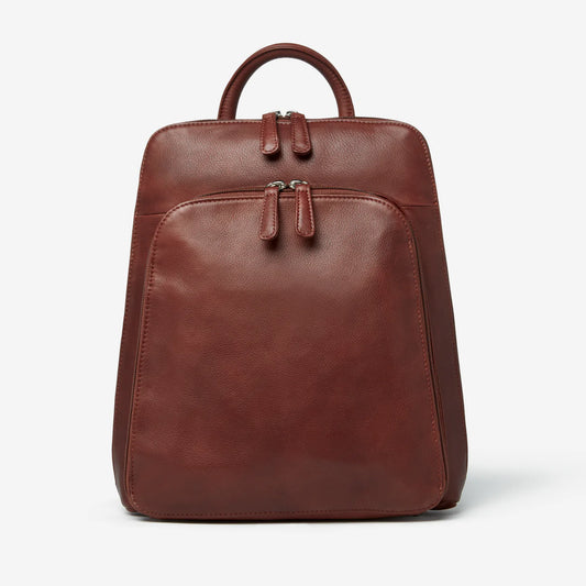 Osgoode Marley Leather RFID Organizer Backpack- 4613
