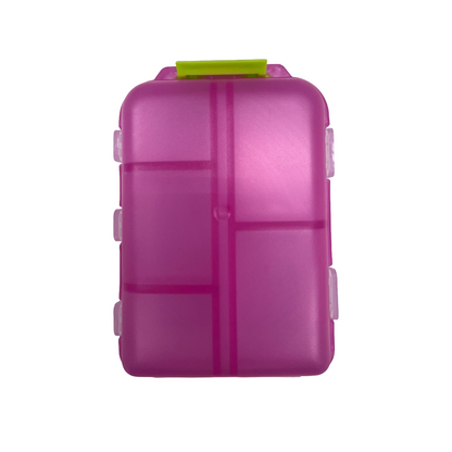 Small Snap Grid Pill Box Organizer Pink