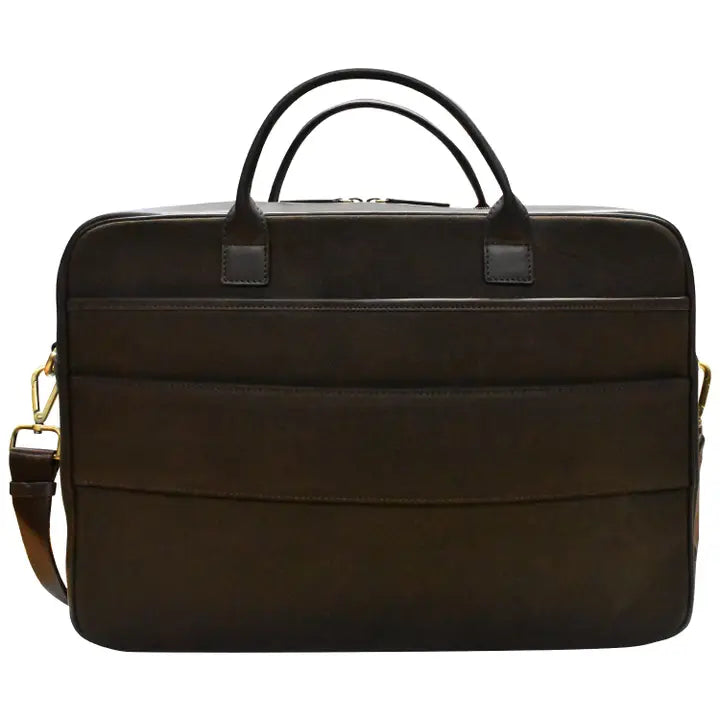 ili New York Canvas Briefcase with trolley sleeve