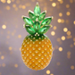 Pin pequeño de moda de piña