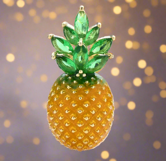 Brooch- Small Pineapple- $0.99