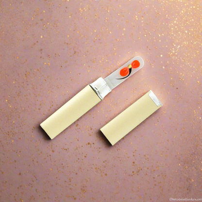 Acrylic Nail File Cases- Assorted Sizes & Colors Small- for files up to 3.5 inches Gold