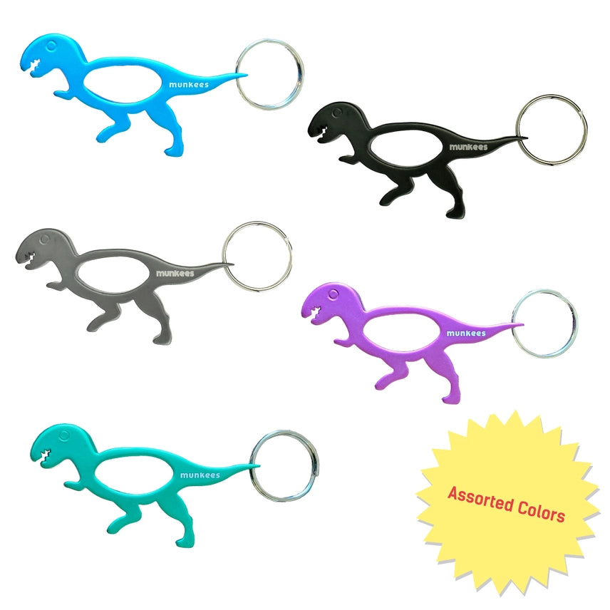 Dinosaur Bottle Opener Keychain- T-Rex- $8.00