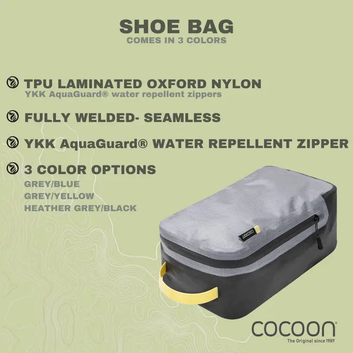 Coocoon Water Resistant Shoe Bag- $39.95