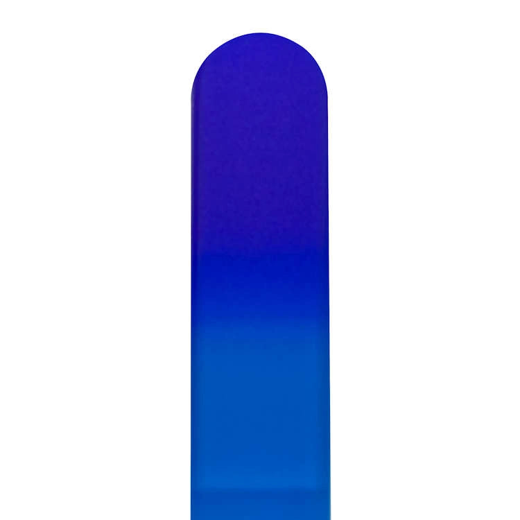 Czech Crystal Nail File - Size Small- Classy Color Collection Blue Gradient