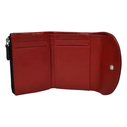 ili New York Leather RFID Trifold Compact Mini Wallet - 7105