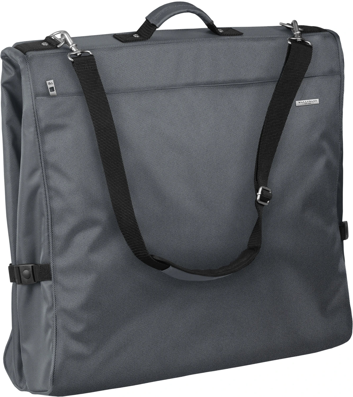 WALLYBAGS 45" Premium Framed Garment Bag with Shoulder Strap and Multiple Pockets