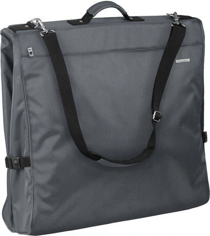 WALLYBAGS 45" Premium Framed Garment Bag with Shoulder Strap and Multiple Pockets