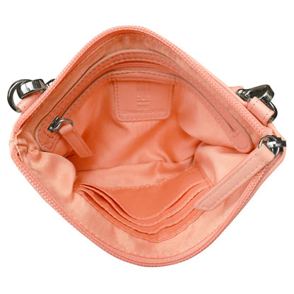 ili New York Leather RFID Two-Way Phone Bag - 6040