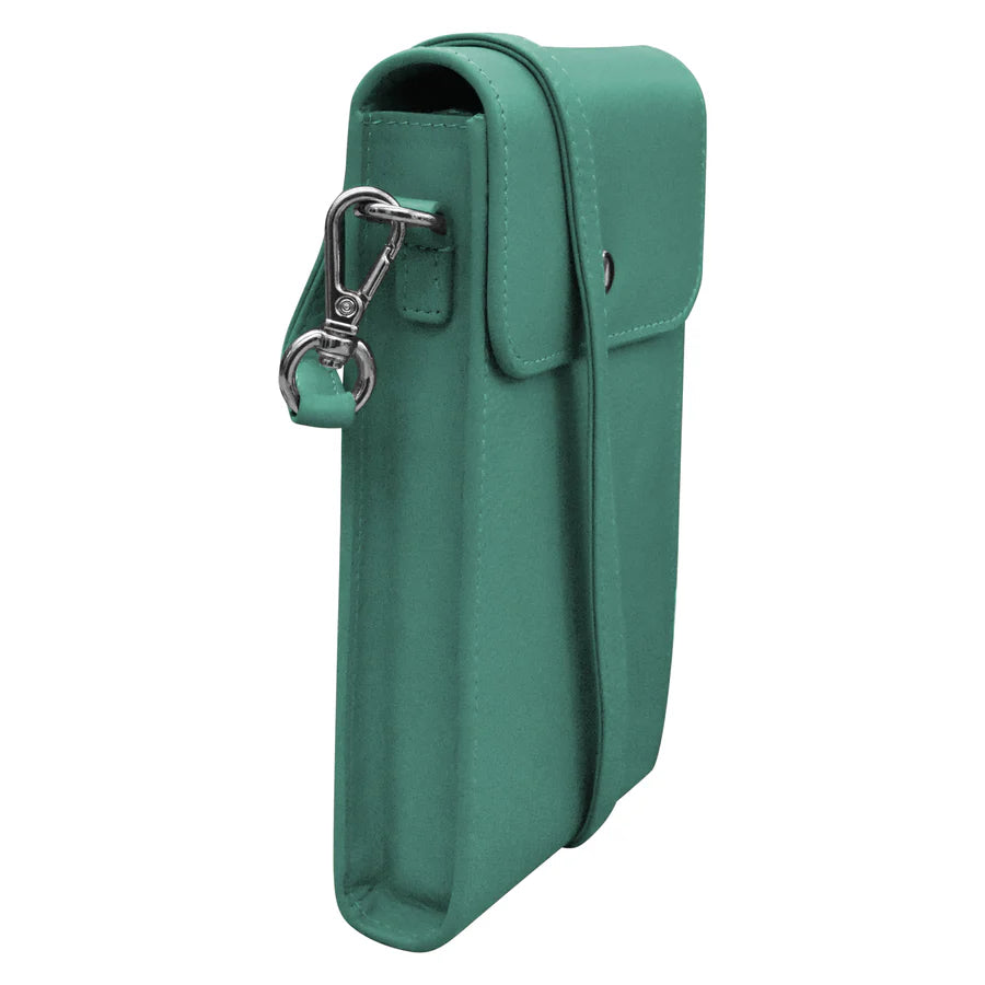 ili New York Leather RFID Cellphone Crossbody Bag