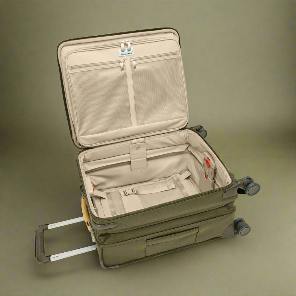 Briggs & Riley Baseline 21" Global Softside Carry-On Spinner with Suiter- BLU121CXSPW