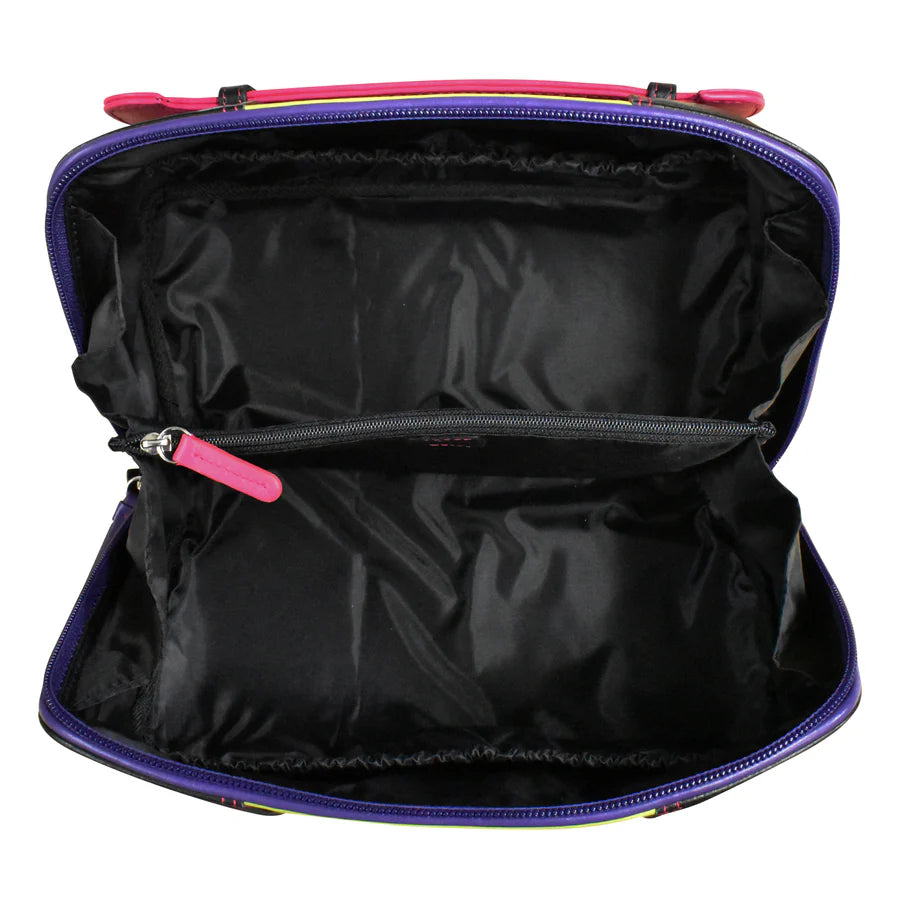 ili New York Leather Travel Toiletry Bag