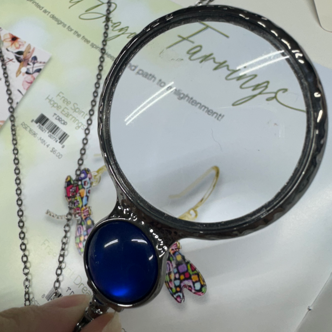 Acrylic & Glass Necklace Magnifier