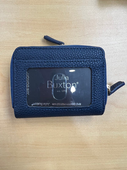 Julia Buxton RFID Vegan Leather Wizard Wallet