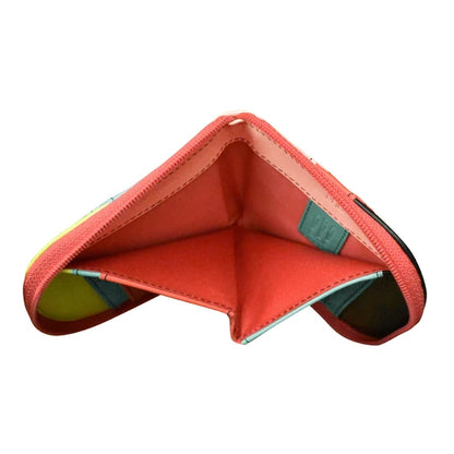 ili New York Leather RFID Mini Dome Wallet