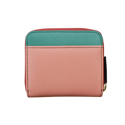 ili New York Leather RFID Small Pocket Wallet - 6239