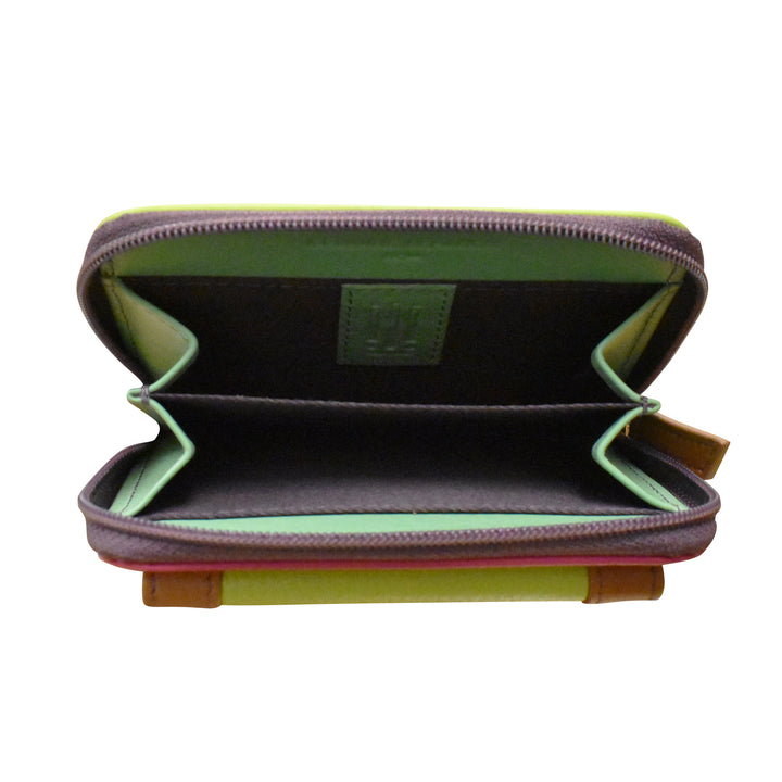 ili New York Leather RFID Small Pocket Wallet - 6239