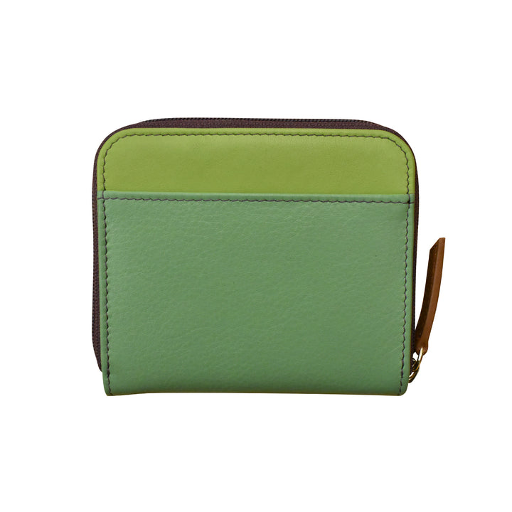 ili New York Leather RFID Small Pocket Wallet - 6239