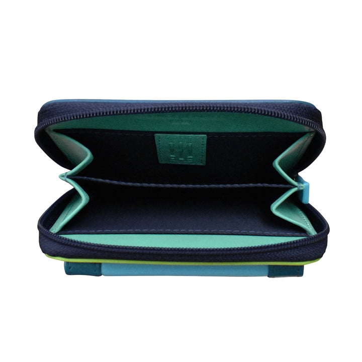 ili New York Leather RFID Small Pocket Wallet - 6239