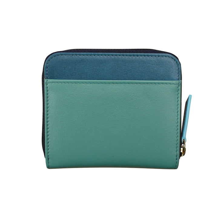 ili New York Leather RFID Small Pocket Wallet - 6239