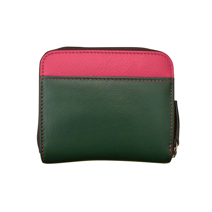 ili New York Leather RFID Small Pocket Wallet - 6239