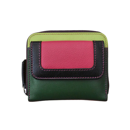 ili New York Leather RFID Small Pocket Wallet - 6239