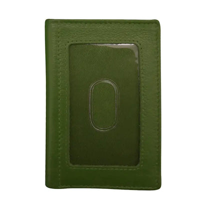 ili New York Leather RFID Vertical Bifold Wallet