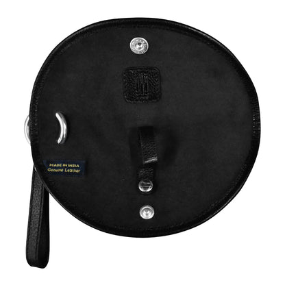 ili New York Leather Halfmoon Eyeglass Holder Bag Charm