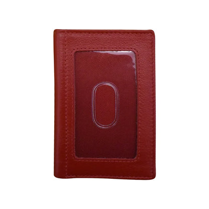 ili New York Leather RFID Vertical Bifold Wallet