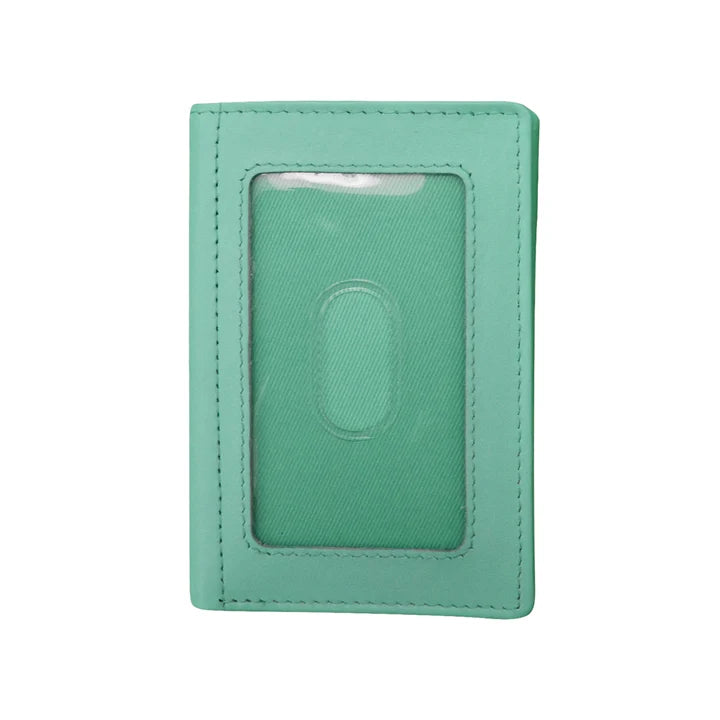 ili New York Leather RFID Vertical Bifold Wallet