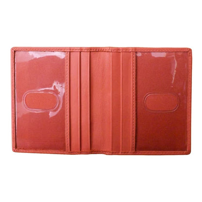 ili New York Leather RFID ID Credit Card Holder Wallet - 6715