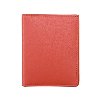 ili New York Leather RFID ID Credit Card Holder Wallet - 6715