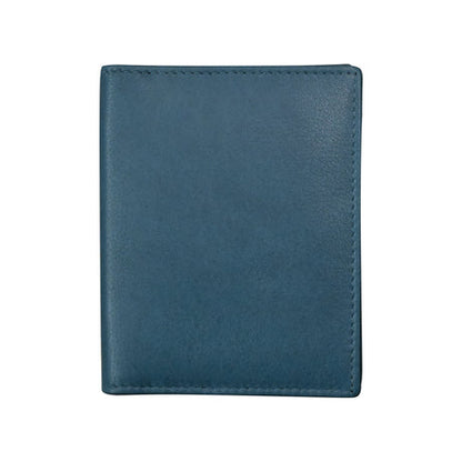 ili New York Leather RFID ID Credit Card Holder Wallet - 6715
