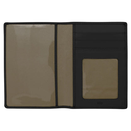 ili New York RFID Leather Passport Wallet- 6753