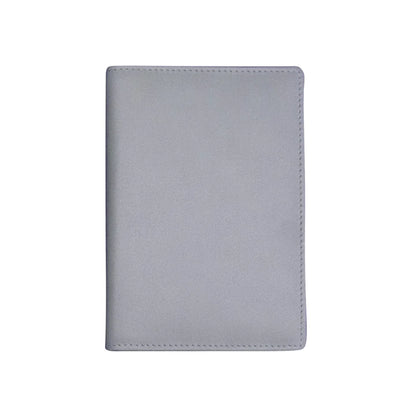 ili New York RFID Leather Passport Wallet- 6753 Lavender