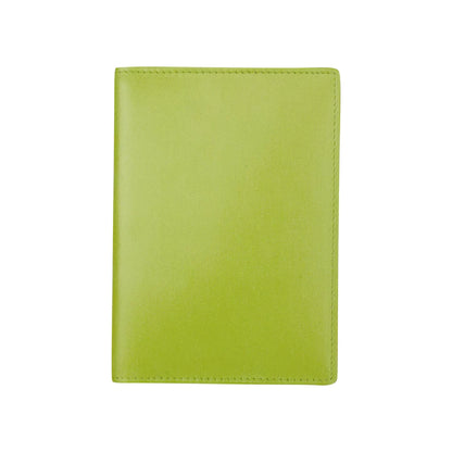 ili New York RFID Leather Passport Wallet- 6753 Pear
