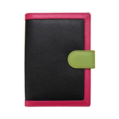 ili New York Leather RFID Multi Color Passport Wallet
