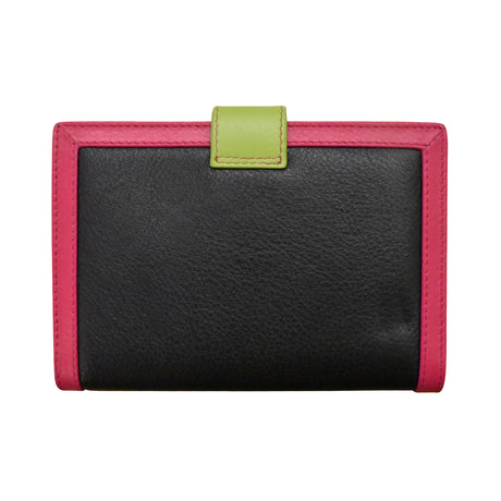 ili New York Leather RFID Multi Color Passport Wallet