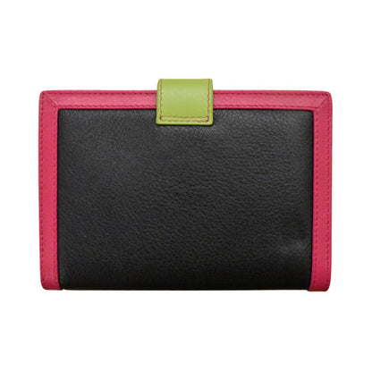 ili New York Leather RFID Multi Color Passport Wallet