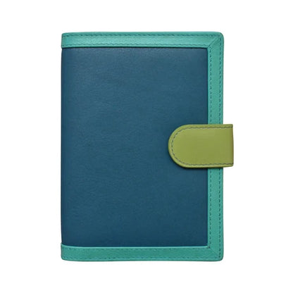 ili New York Leather RFID Multi Color Passport Wallet