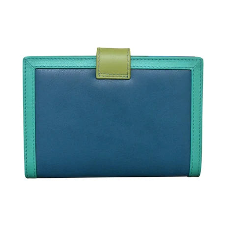ili New York Leather RFID Multi Color Passport Wallet