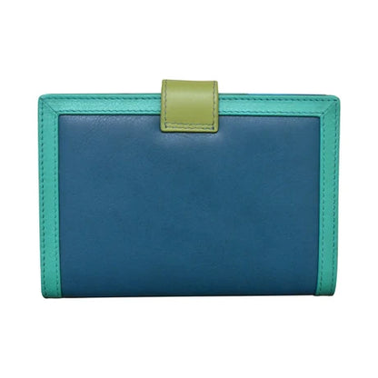 ili New York Leather RFID Multi Color Passport Wallet