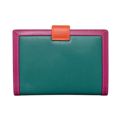 ili New York Leather RFID Multi Color Passport Wallet