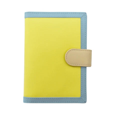 ili New York Leather RFID Multi Color Passport Wallet