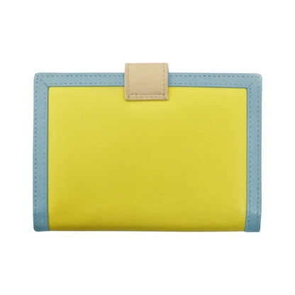 ili New York Leather RFID Multi Color Passport Wallet